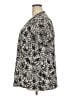 Isle Apparel Black Short Sleeve Blouse Size 18 - photo 5