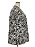 Isle Apparel Black Short Sleeve Blouse Size 18 - photo 4