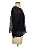 Baci Black 3/4 Sleeve Blouse Size S (estimated) - photo 4