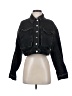 Zara 100% Cotton Black Denim Jacket Size S - photo 1