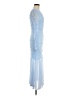 Shein Blue Cocktail Dress Size 6 - photo 4