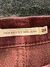 Levi's Burgundy Jeans Size 24 waist - photo 8