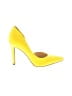Jessica Simpson Yellow Heels Size 6 1/2 - photo 1