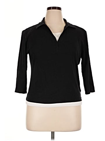 DressBarn 3/4 Sleeve T-Shirt (view 1)