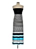 MSK Stripes Black Casual Dress Size M (estimated) - photo 2
