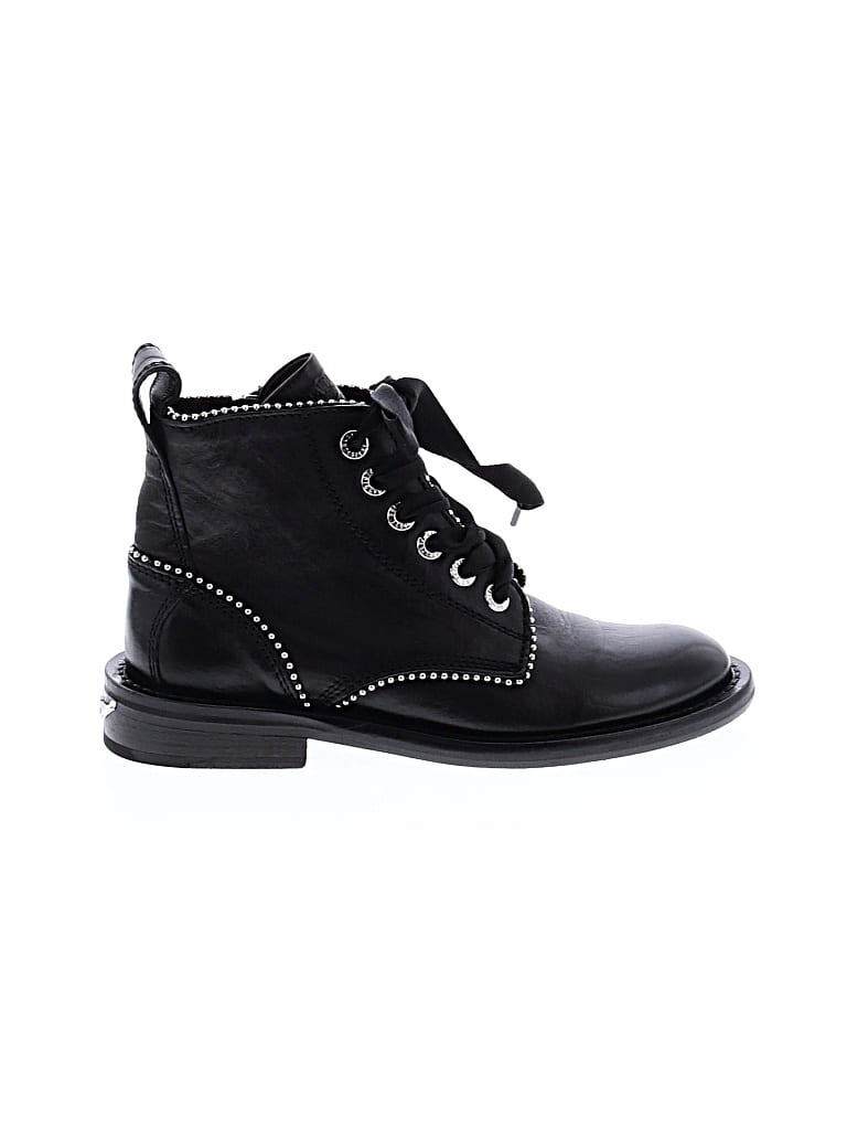 Pre-owned Zadig & Voltaire Ankle Boots In Black