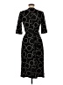 Merona Polka Dots Black Cocktail Dress Size M - photo 2