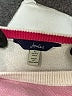 Joules 100% Cotton Stripes Pink Pullover Sweater Size 5 - photo 3
