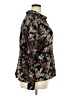 White Stag 100% Cotton Floral Brown Turtleneck Sweater Size 26 - 28 - photo 4