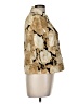 Rafaella 100% Cotton Print Gold Blazer Size Med Petite - photo 4