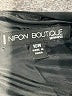 NIPON BOUTIQUE Black Sleeveless Blouse Size 16 - photo 7