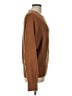 LILYSILK 100% Cashmere Solid Brown Cashmere Pullover Sweater Size L - photo 4