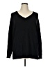 Lucky Brand Black Pullover Sweater Size XL - photo 1