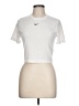 Nike White Short Sleeve Turtleneck Size L - photo 1