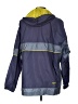 Nike 100% Nylon Color Block Blue Raincoat Size M - photo 2