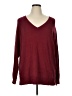Lucky Brand Burgundy Pullover Sweater Size XL - photo 1
