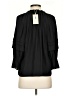 Ramy Brook 100% Polyester Black 3/4 Sleeve Blouse Size S - photo 2