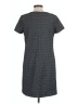 Ann Taylor LOFT Chevron-herringbone Gray Casual Dress Size 10 - photo 2
