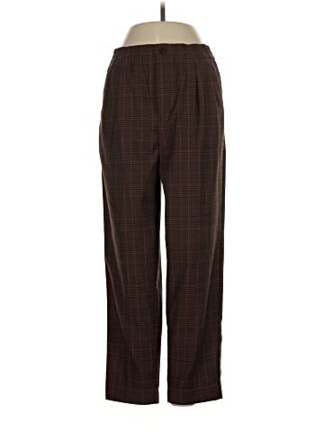 Madewell Plaid Flannel Track Trousers (view 1)