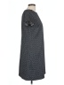 Ann Taylor LOFT Chevron-herringbone Gray Casual Dress Size 10 - photo 4