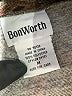 BonWorth 100% Polyester Chevron-herringbone Brown Cardigan Size M - photo 7