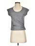 Athleta Gray Short Sleeve Top Size S - photo 1