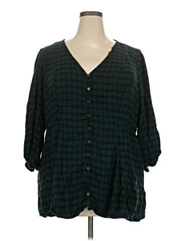 Torrid 3/4 Sleeve Blouse (view 1)