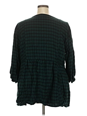 Torrid 3/4 Sleeve Blouse (view 2)