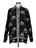 Sam Hilu's Classic 100% Cotton Multi Color Black Cardigan Size L - photo 1