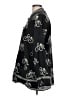 Sam Hilu's Classic 100% Cotton Multi Color Black Cardigan Size L - photo 5