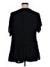 chic soul (chicsoul.com) Black Short Sleeve Top Size 1X - photo 2