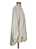 Saturday Sunday Silver Pullover Sweater Size S - photo 4