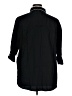 Gloria Vanderbilt 100% Cotton Black 3/4 Sleeve Button-Down Shirt Size 0X - photo 2