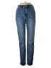 Curve Appeal Solid Blue Jeans Size 2 - photo 1