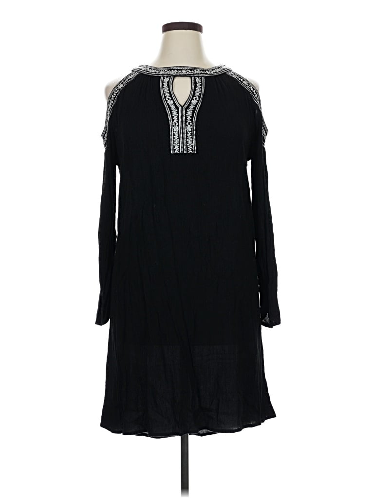 Pre-owned Time And Tru Casual Dress In Black