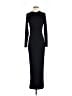 Shein Solid Black Casual Dress Size S - photo 1