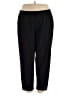 ELOQUII Solid Black Casual Pants Size 20 - photo 1
