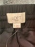 Ann Taylor LOFT Outlet Solid Black Casual Pants Size M - photo 7