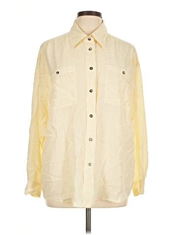 Louise Paris Long Sleeve Silk Top (view 1)