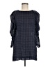TOV Blue 3/4 Sleeve Blouse Size EU 40 / US 10 - photo 1