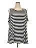 Bombom Black Short Sleeve Top Size 3X - photo 1