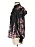 Karen Millen 100% Polyester Black Long Sleeve Blouse Size 2 - photo 5