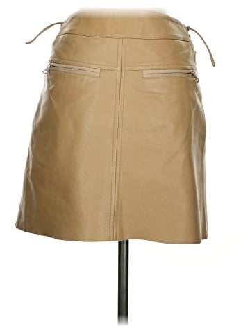 Elie Tahari Leather Skirt (view 2)
