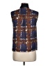 Tory Burch Brown Blue Sleeveless Blouse Size 6 - photo 2