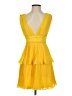 Lulus 100% Polyester Yellow Cocktail Dress Size S - photo 1