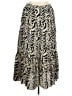 ELOQUII Elements Animal Print Silver Casual Skirt Size 14 - photo 2
