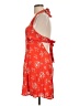 Forever 21 100% Rayon Orange Cocktail Dress Size L - photo 5