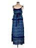 CeCe 100% Polyester Blue Casual Dress Size 14 - photo 2