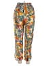 THML Tropical Orange Casual Pants Size L - photo 2