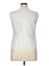 J. Peterman White Sleeveless Button-Down Shirt Size 14 - photo 2
